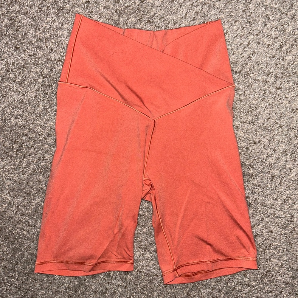 Aerie real me crossover 7” bike shorts
